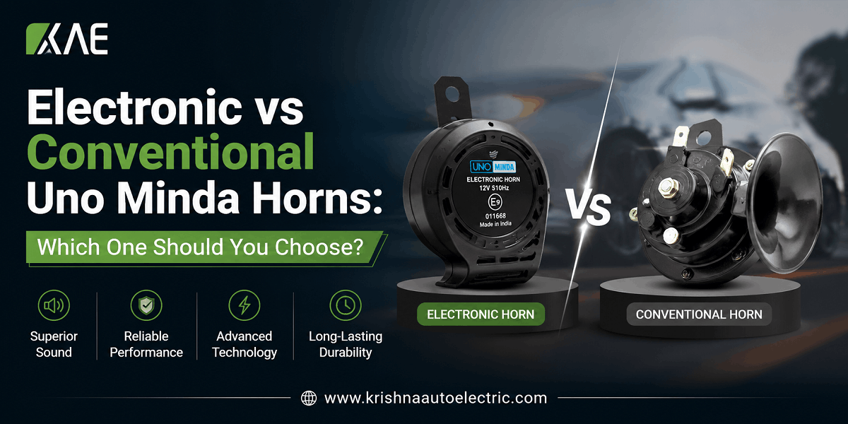Electronic vs Conventional Uno Minda Horns: Which One Should You Choose?