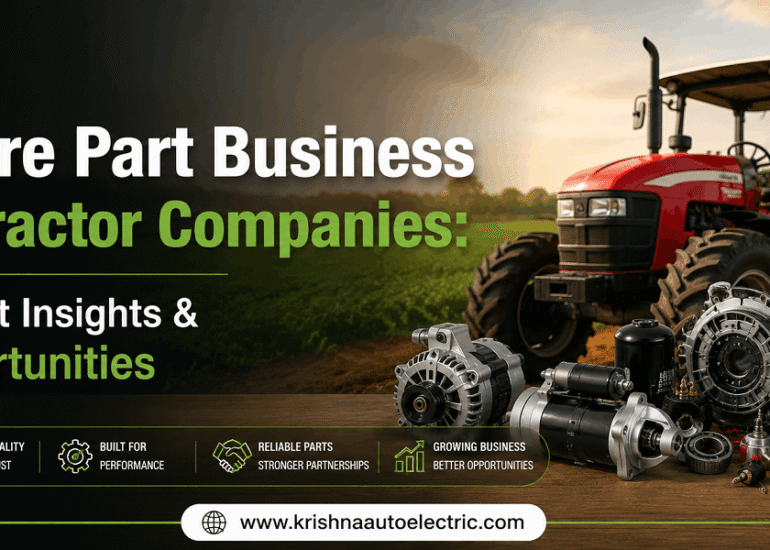 Spare Part Business of Tractor Companies: Market Insights & Opportunities