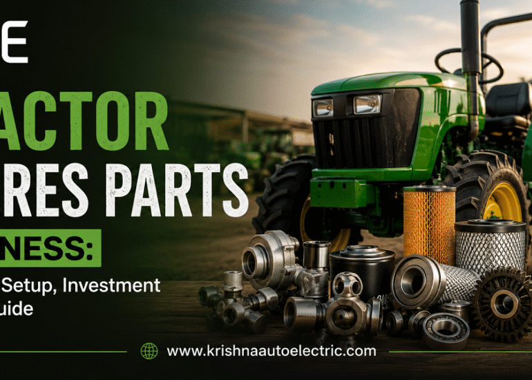 Tractor Spares Parts Business: Complete Setup, Investment & Profit Guide