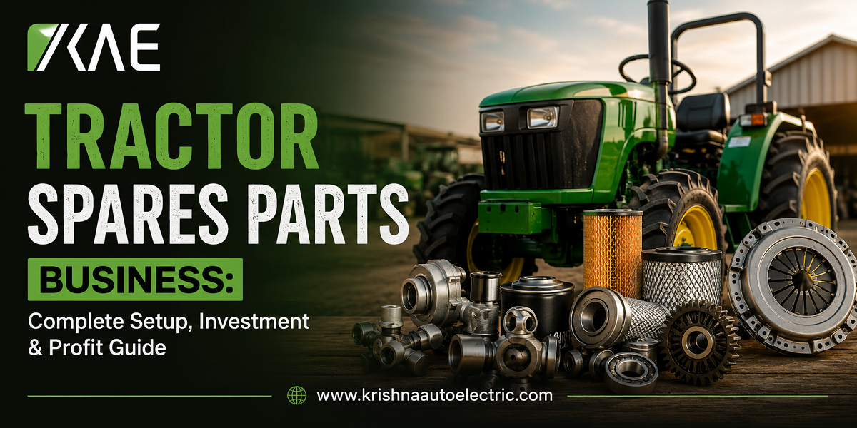 Tractor Spares Parts Business: Complete Setup, Investment & Profit Guide