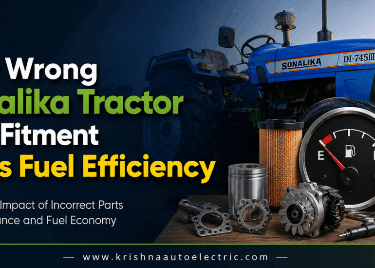Why Wrong Sonalika Tractor Part Fitment Hurts Fuel Efficiency